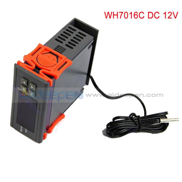 Wh7016C Dc12V Digital Automatic Temperature Controller Thermostat Dc 12V