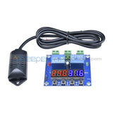 Xh-M452 Dc 12V Dual Digital Led Temperature & Humidity Control Thermostat +Probe Controller