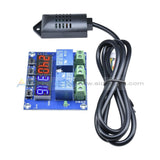 Xh-M452 Dc 12V Dual Digital Led Temperature & Humidity Control Thermostat +Probe Controller