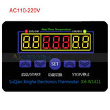 Xh-W1411 12V Multi-Functional Temperature Controller Thermostat Control Switch/ Ac110-220V